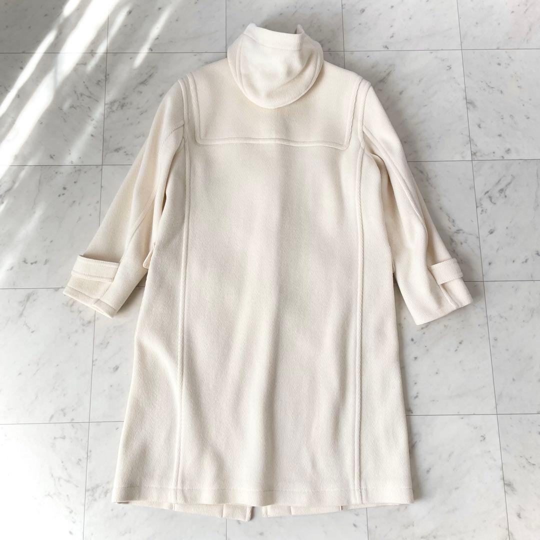 美品✨23区 ヘリンボーン ダッフルコート 定価8万 クリーニング済 サイズ40