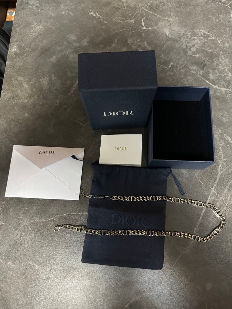 Dior ネックレス　付属品全てあり　美品