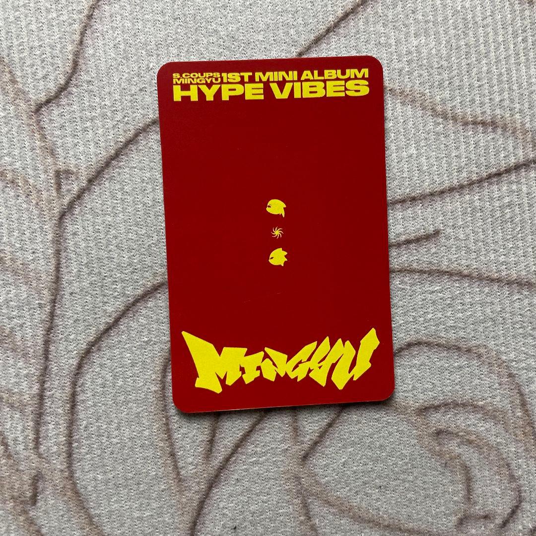 SEVENTEEN CxM fanparty 当選者限定 トレカ ミンギュ