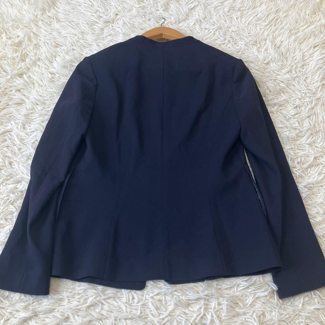 UNTITLED セットアップ　スーツ　ノーカラー　洗える　ウォッシャブル　近年