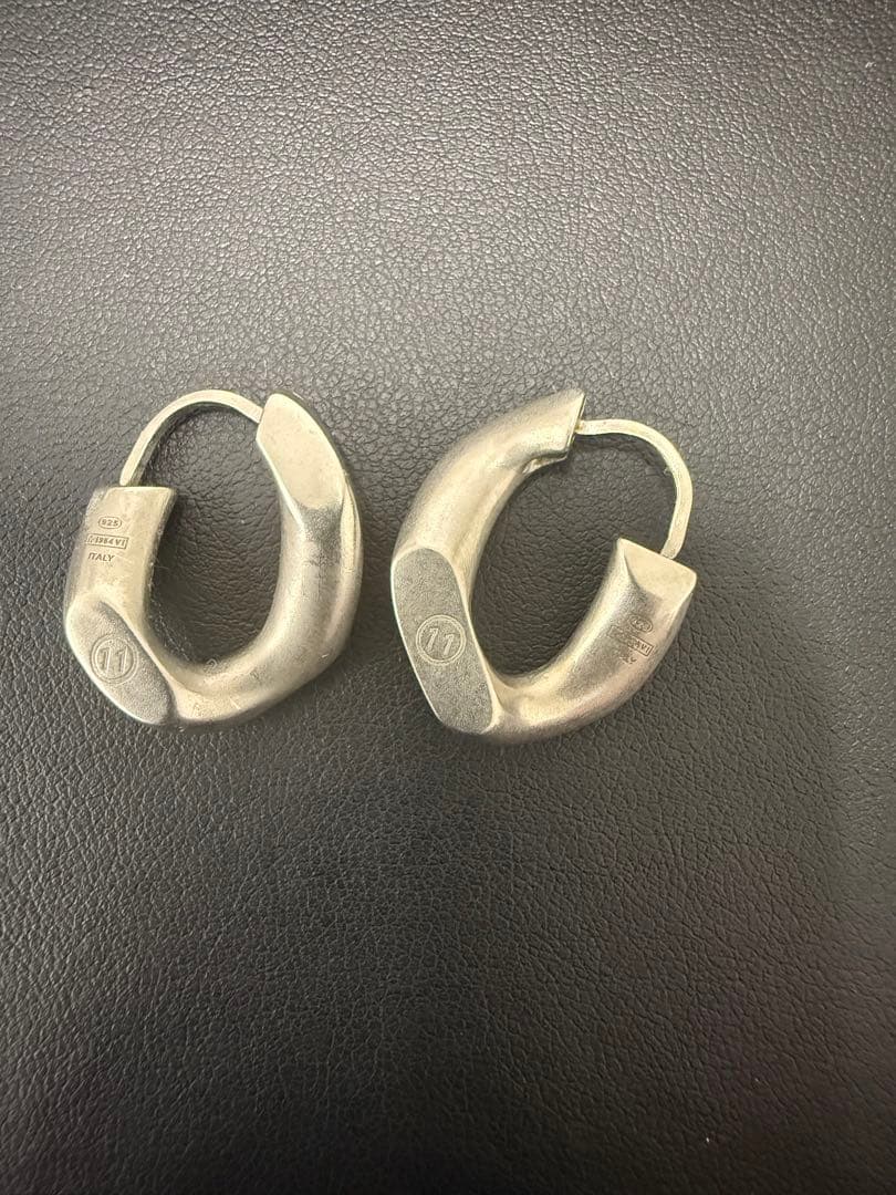 最終価格　マルジェラ　フープピアス　両耳