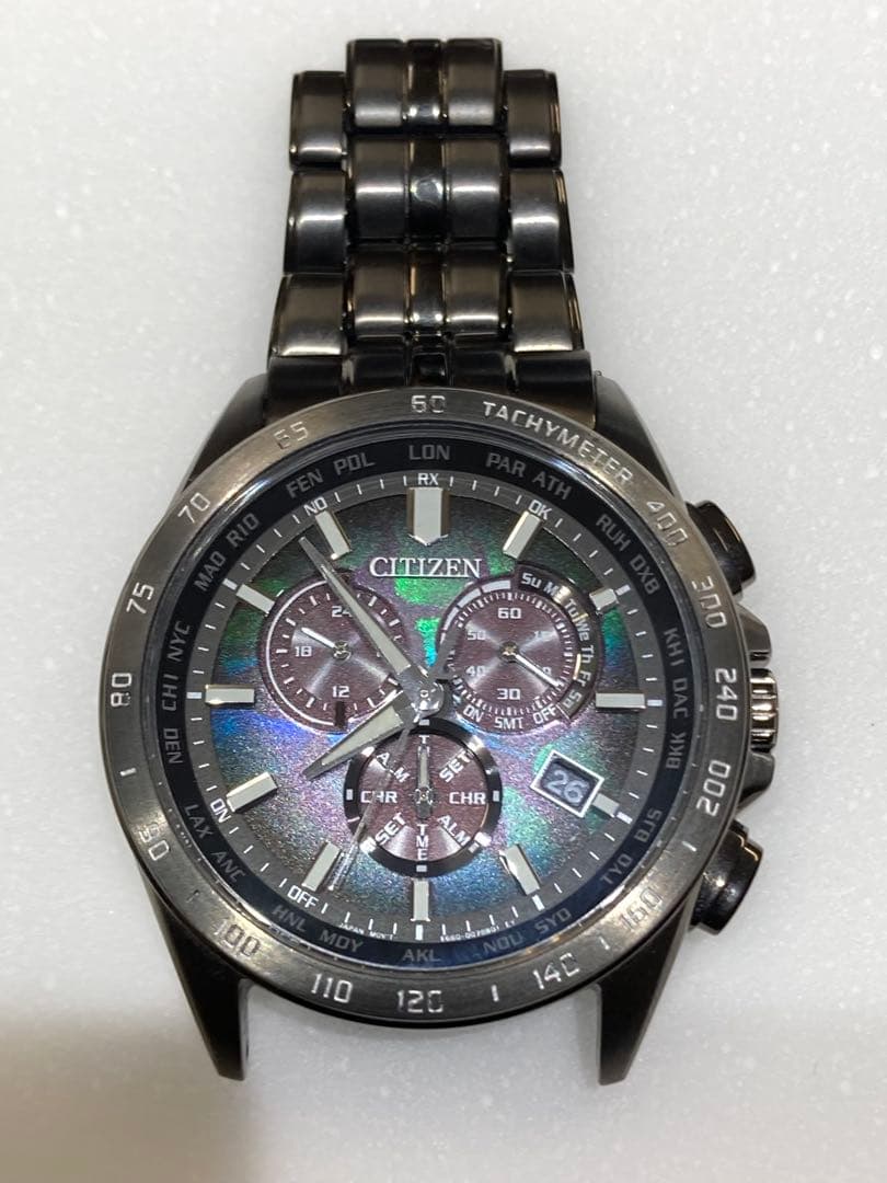 3-2301 CITIZEN ソーラー腕時計　E660-A18SR04