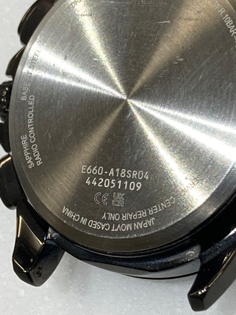 3-2301 CITIZEN ソーラー腕時計　E660-A18SR04