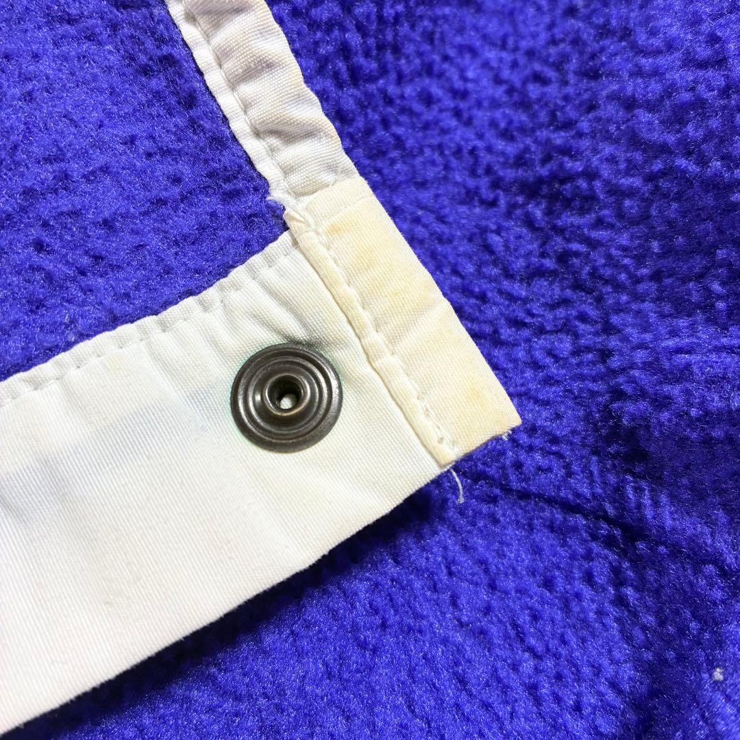 希少品　70s-80s woolrich シンチラスナップT USA製 フリース