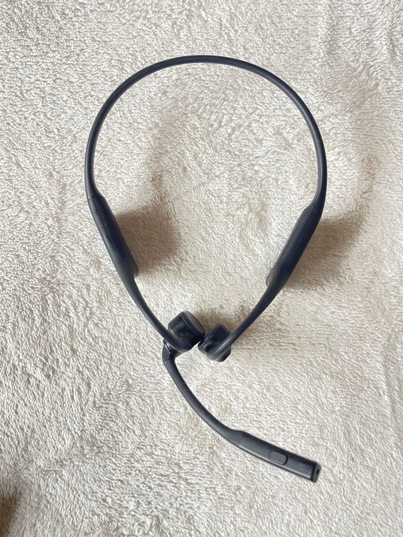 SHOKZ OPENComm2 black 2025骨伝導イヤホン