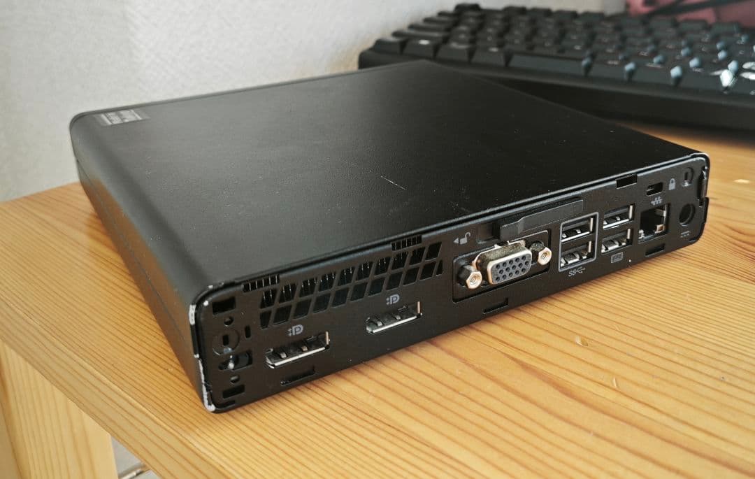 ミニPC HP EliteDesk 800 G3 i3/Ddr4 4GB/Ssd120