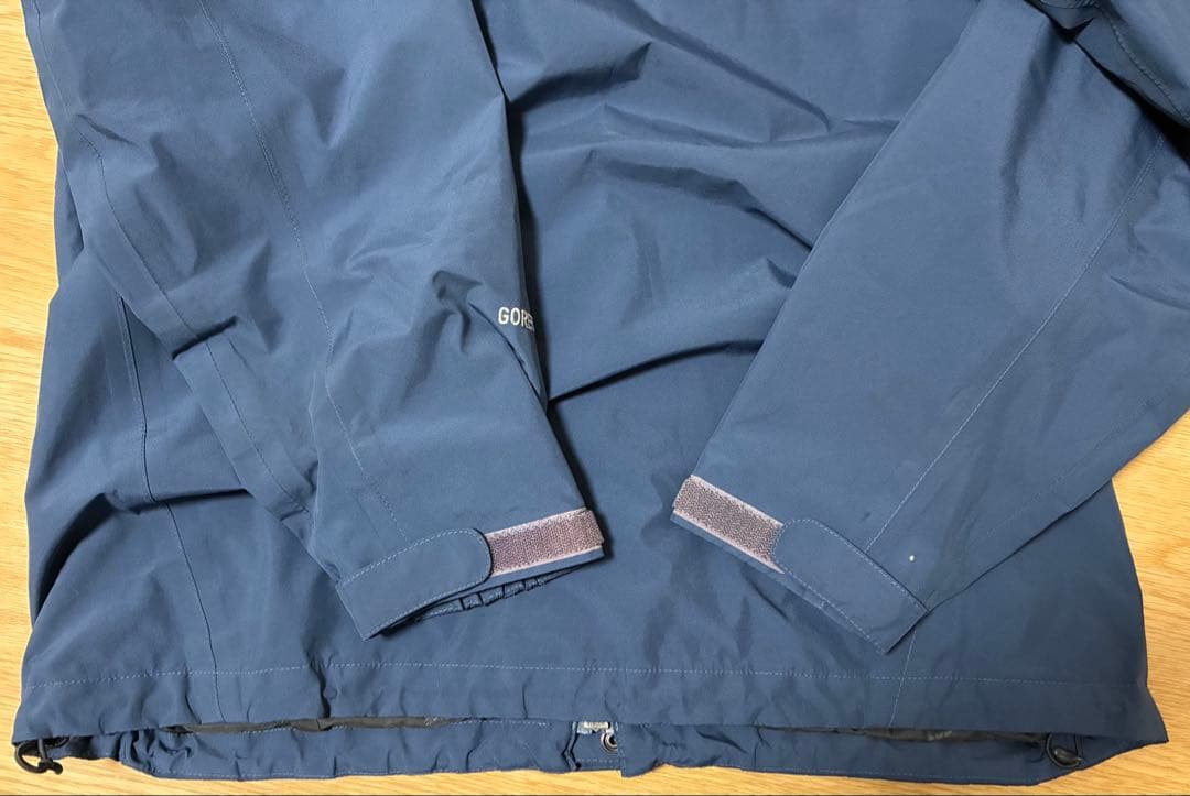 ノースフェイス ゴアテックス マウンテンジャケット パーカー ネイビー L