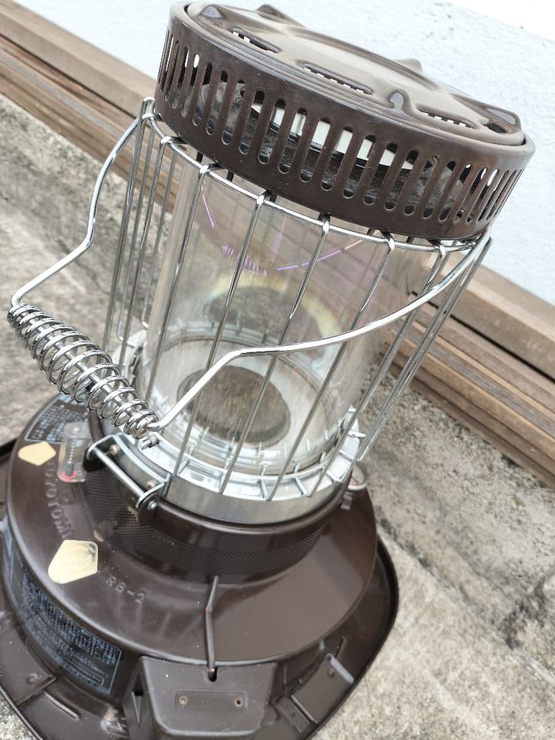 トヨトミ RAINBOW U.S.A. RB-2 石油ストーブ レトロ ブラウン