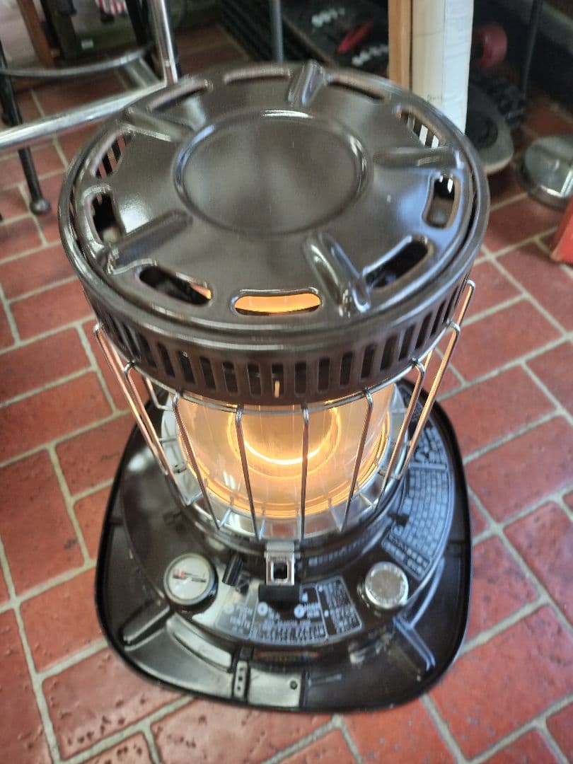 トヨトミ RAINBOW U.S.A. RB-2 石油ストーブ レトロ ブラウン