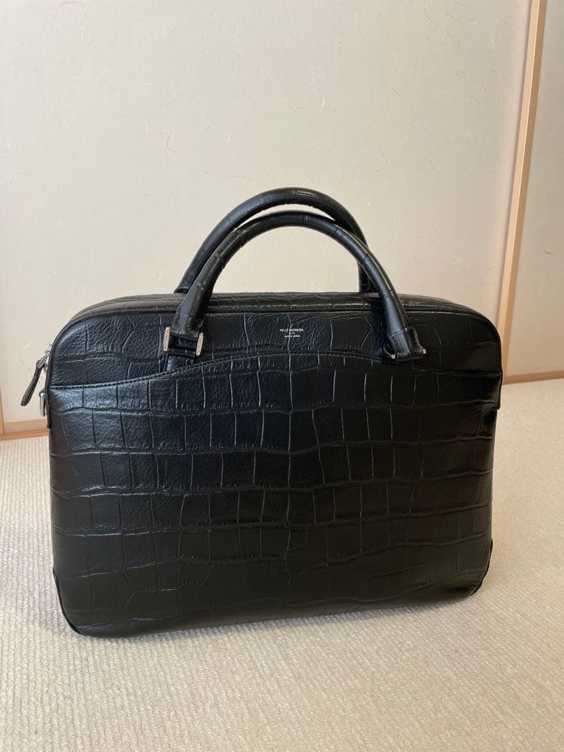 美品　ペッレモルビダ　バーニーズ別注　ビジネスバッグ　黒