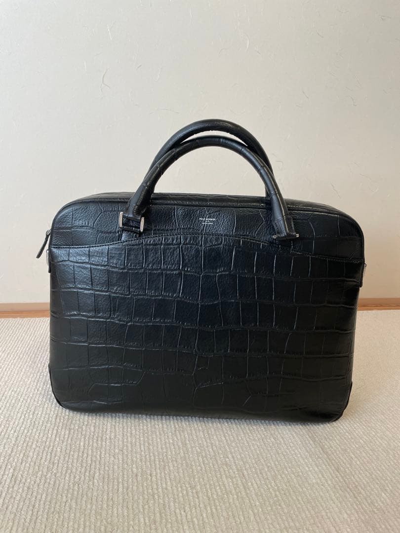 美品　ペッレモルビダ　バーニーズ別注　ビジネスバッグ　黒