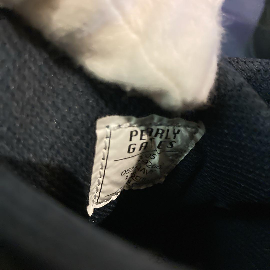 【未使用】PEARY GATES　パーリーゲイツ　ロゴ　ゴルフシューズ　黒