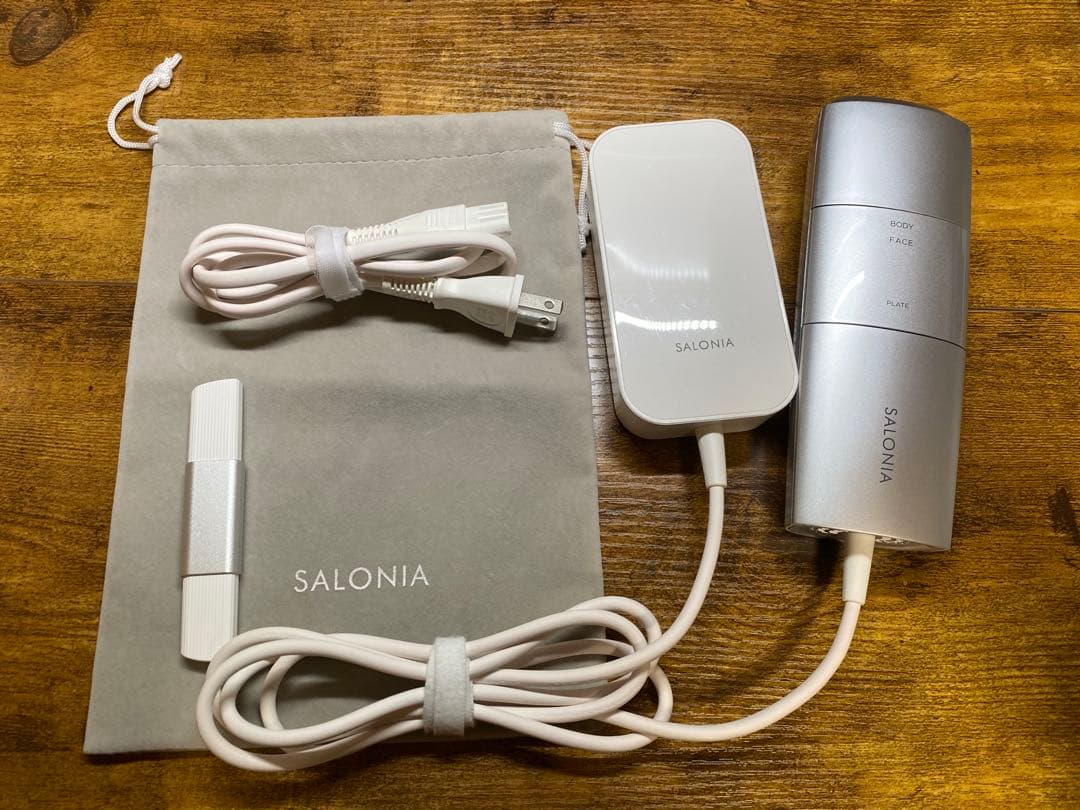 SALONIA フラッシュ クリスタル シルクエピ