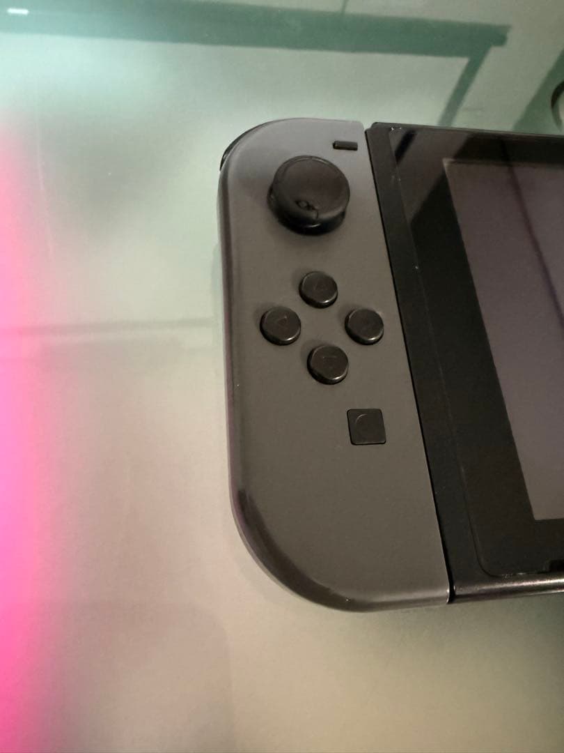 ら*ず様 Switch本体＋SDカード&純正ケース&ハンドル&買い替え左ジョイコ