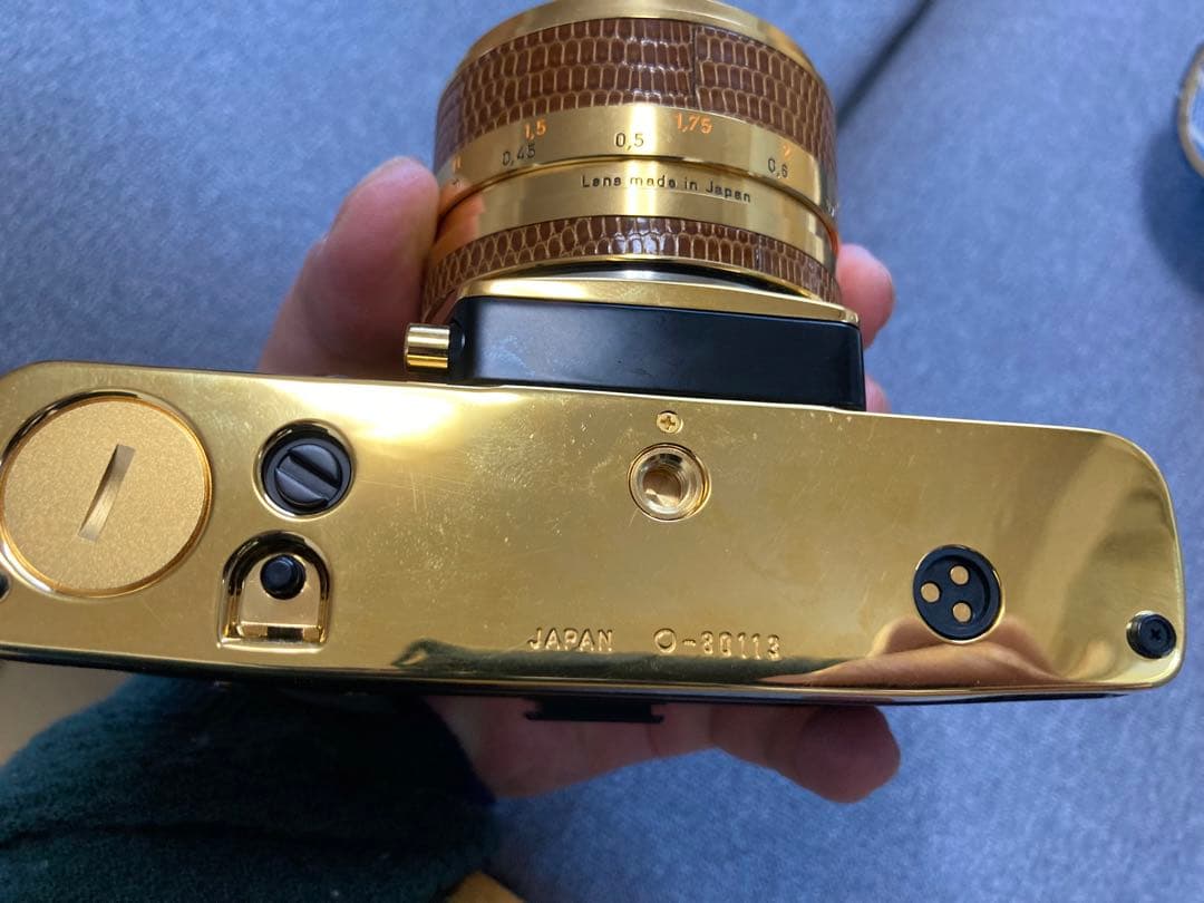 CONTAX RTS ゴールド 一眼レフカメラ