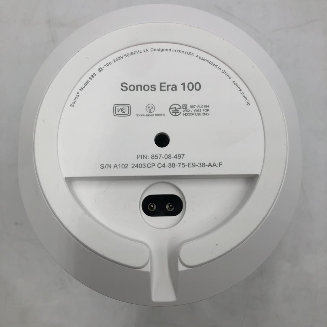 Sonos Era 100 ワイヤレススピーカー/Y31424-L1