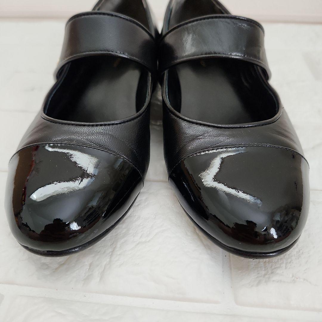 【美品】定価5.9万　Tory Burch ブラック メリージェーン パンプス