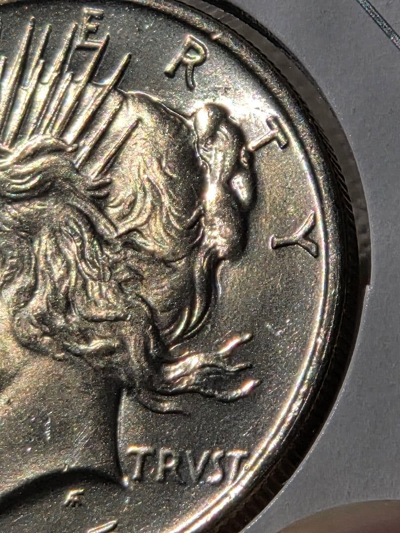 アメリカ合衆国　ピースダラー(1ドル)銀貨　1925