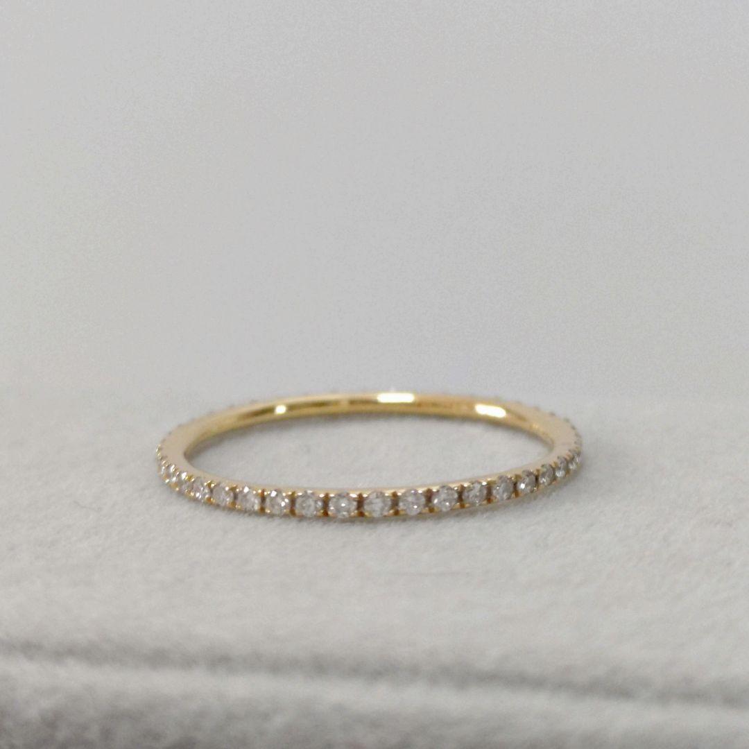 オレフィーチェ K18YG 8号 テネルフルエタニティリング