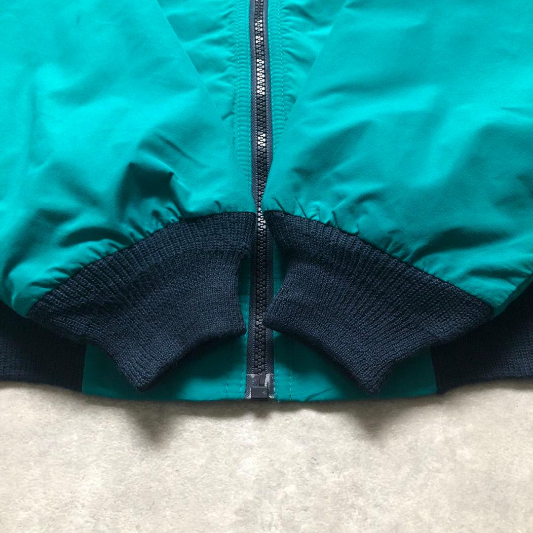 90sL.L.BeanウォームアップジャケットフリースナイロンジャケットUSA製