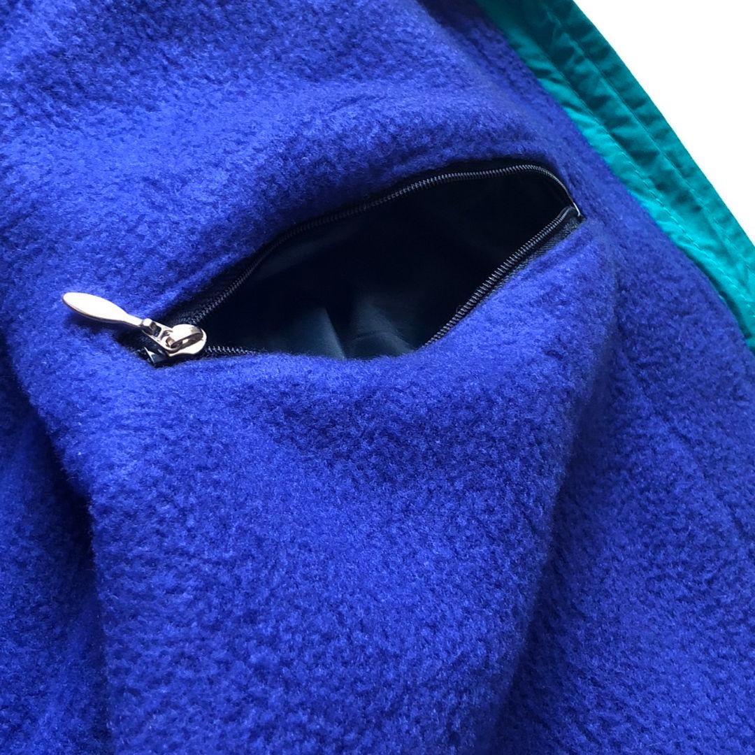 90sL.L.BeanウォームアップジャケットフリースナイロンジャケットUSA製