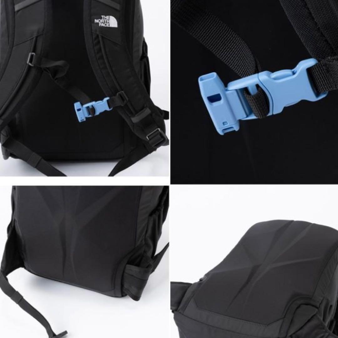 新品タグ付【テルス　黒　20L】 ザノースフェイス　リュック　レインカバー付