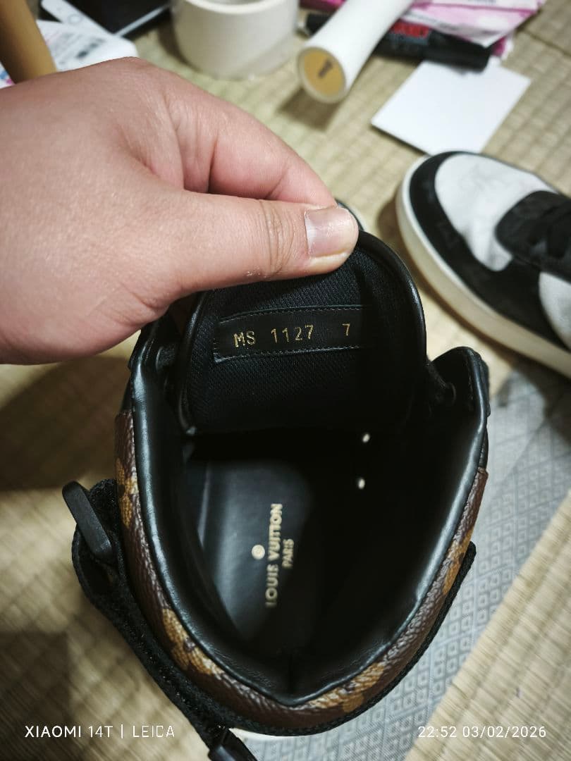 LOUIS VUITTON/ルイ・モノグラム ハイカットスニーカー/7 26cm