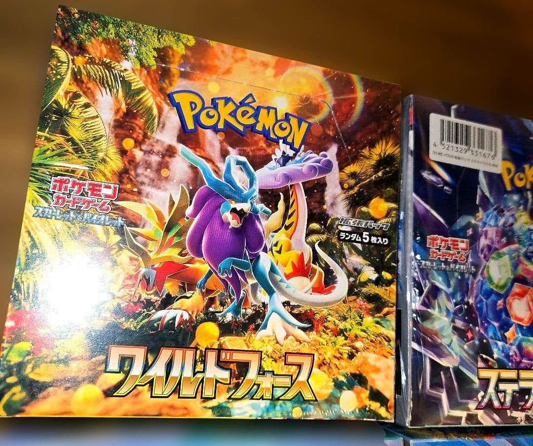 s*i様 ポケモンカードゲーム シュリンク付き未開封6box