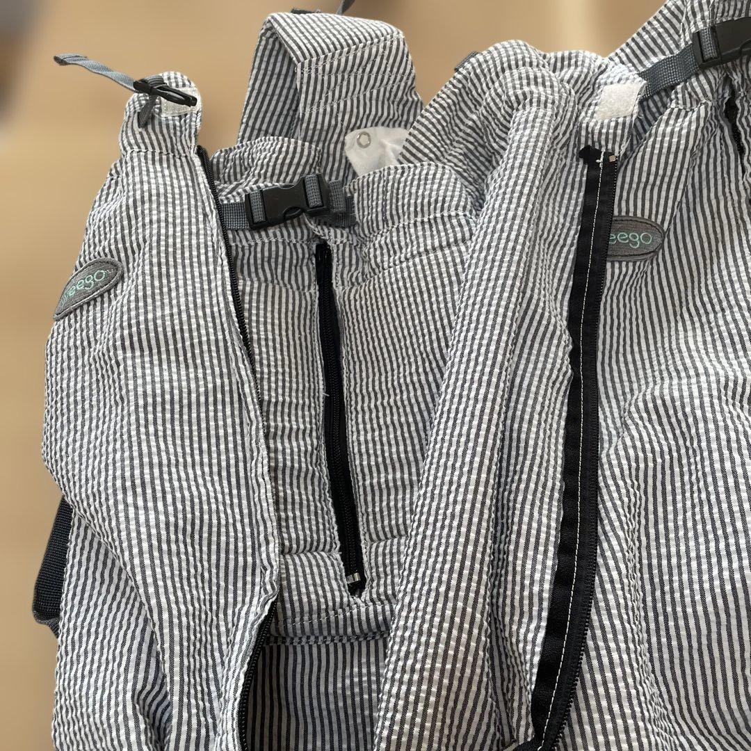 weego 抱っこ紐 ストライプデザイン