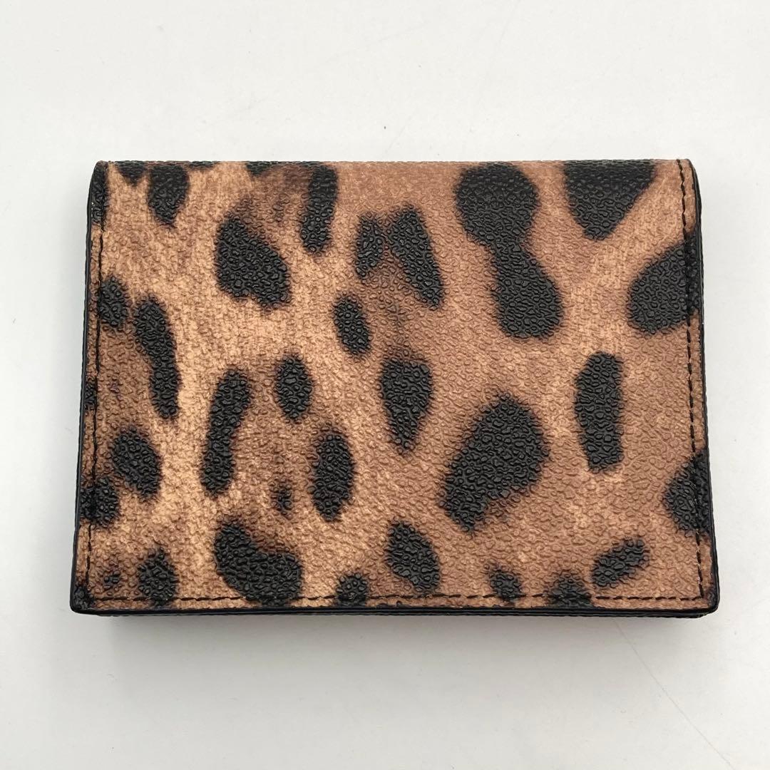 Happy shop✨ドルチェ&ガッバーナ カードケース 名刺 レオパード