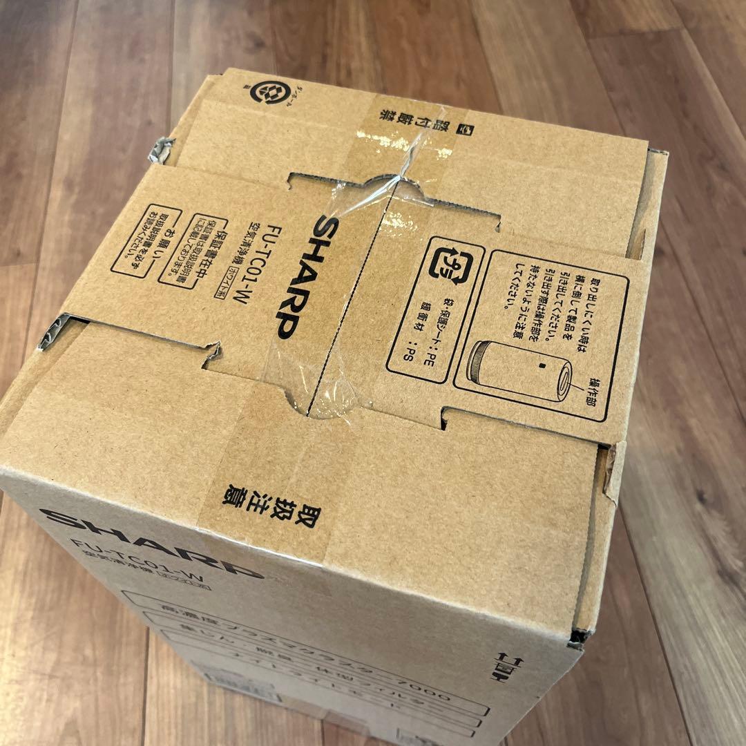 【新品未使用】SHARP FU-TC01-W 空気清浄機