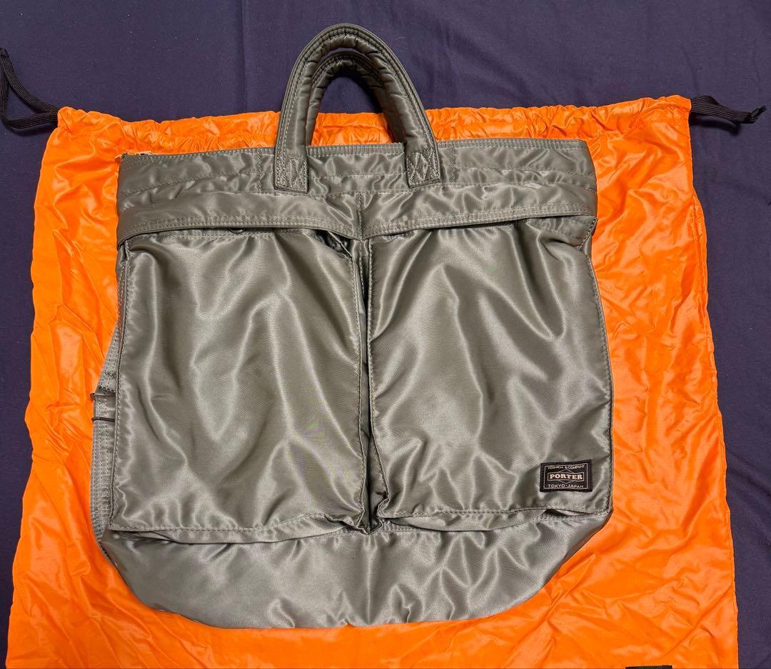 【美品】ポーター　 NEWTANKER SHORT HELMET BAG