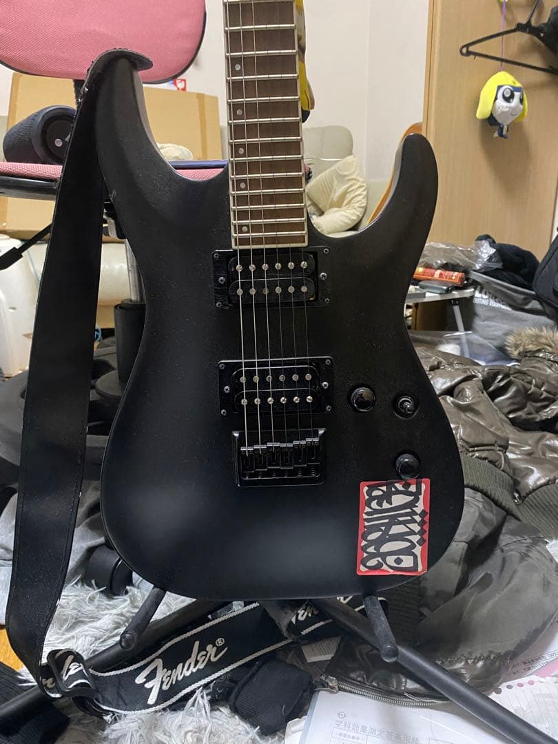 Grass Roots エレキギター マットブラック