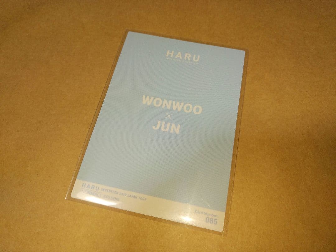 さ】SEVENTEEN　HARU　ウォヌ　ジュン　トレカ　セブチ