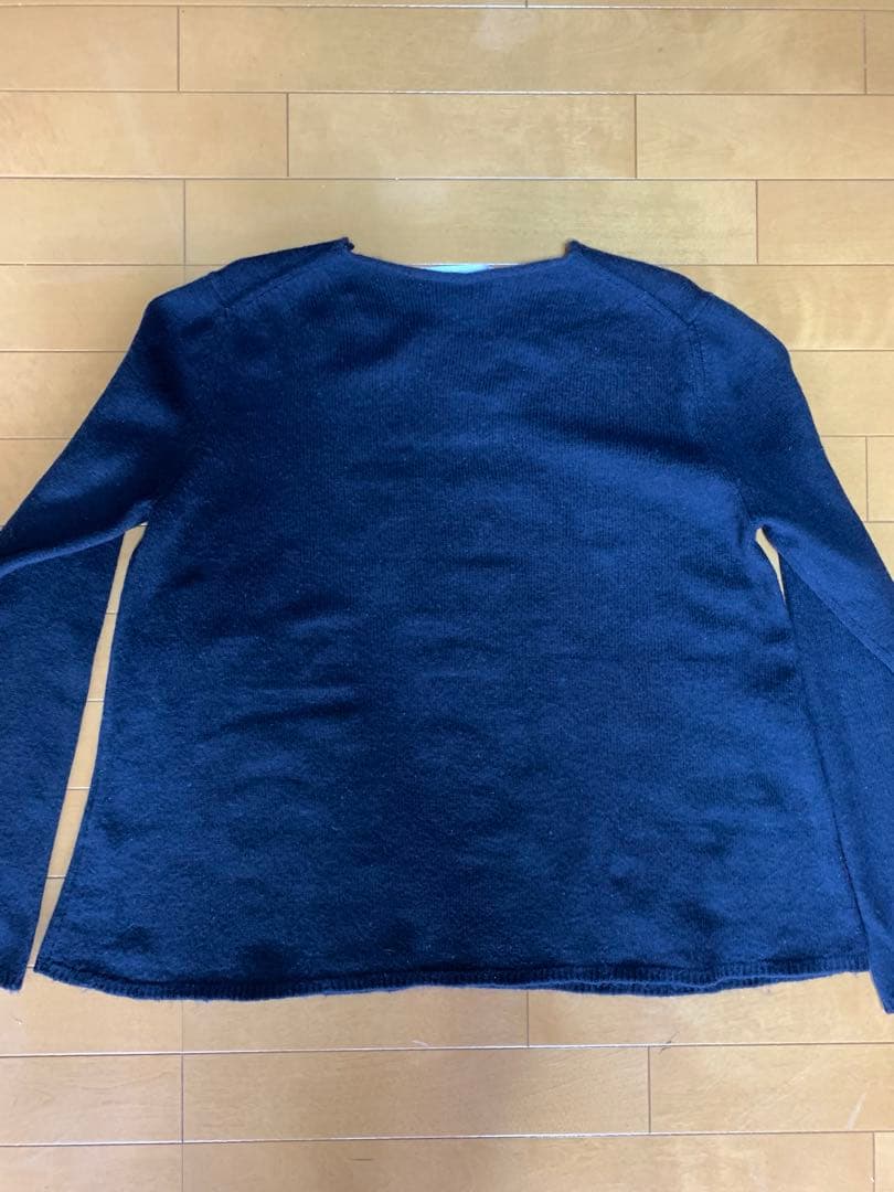 COMME des GARÇONS SHIRT クルーネック　ニット　ネイビー