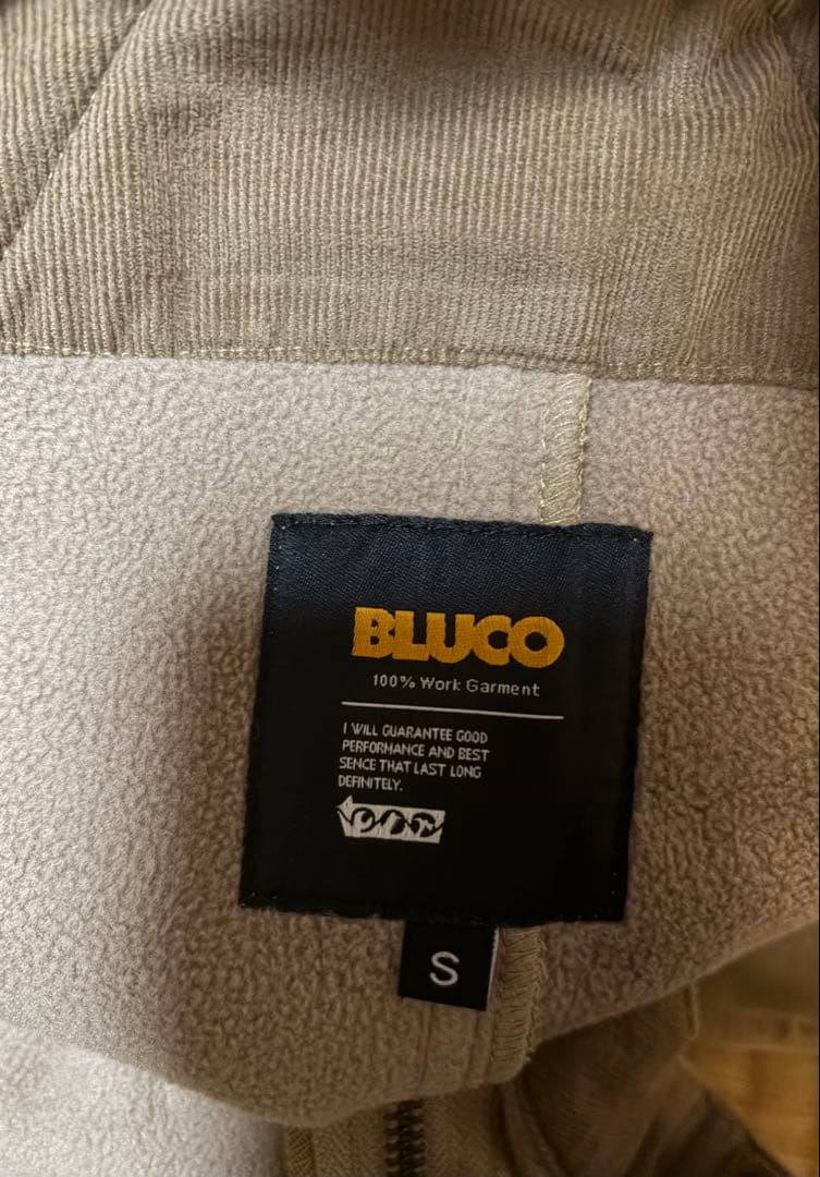 BLUCOウォーム オーバーオール　カーキ美品