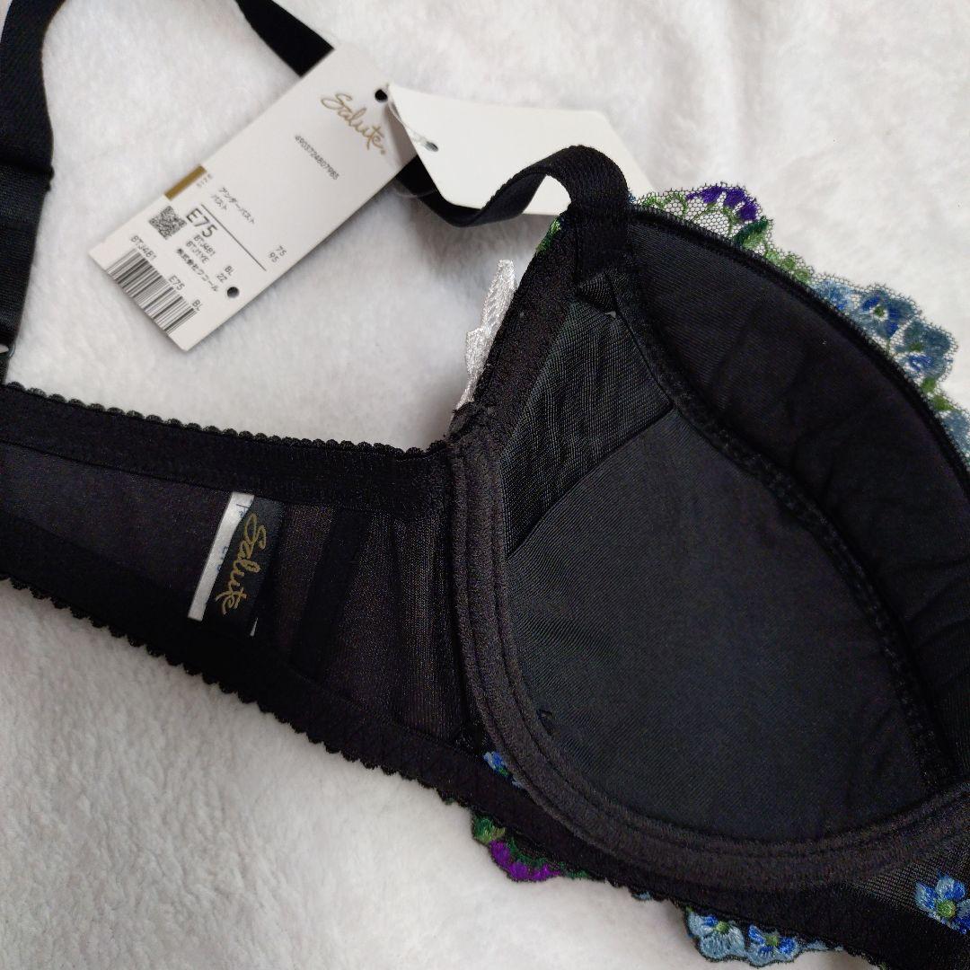 サルート　salute ブラジャーショーツセット81g E75 M
