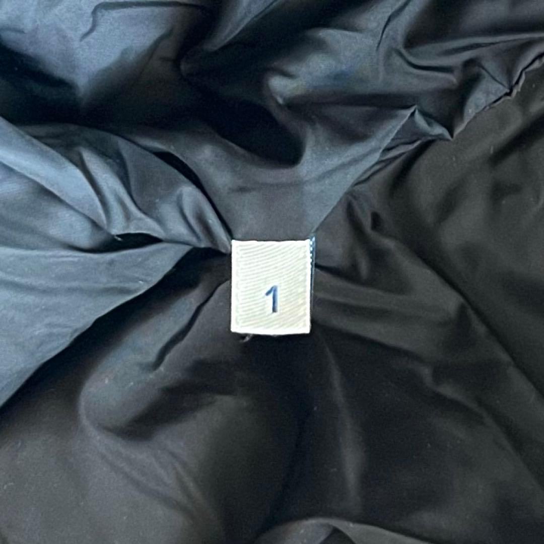 中古良品 モンクレール NESEA ネセア 1 QRコード鑑定済 ブラック 黒