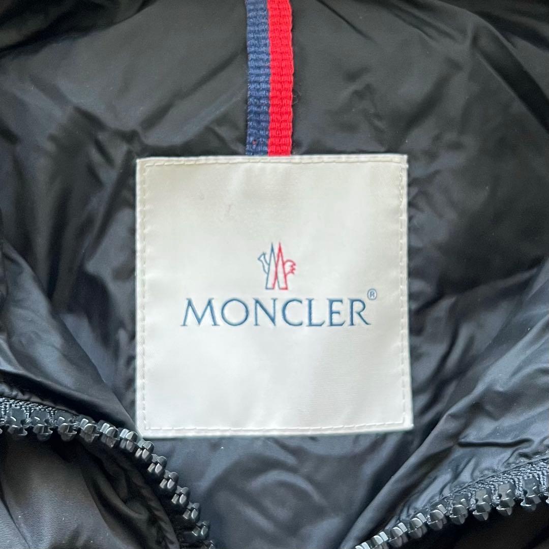 中古良品 モンクレール NESEA ネセア 1 QRコード鑑定済 ブラック 黒