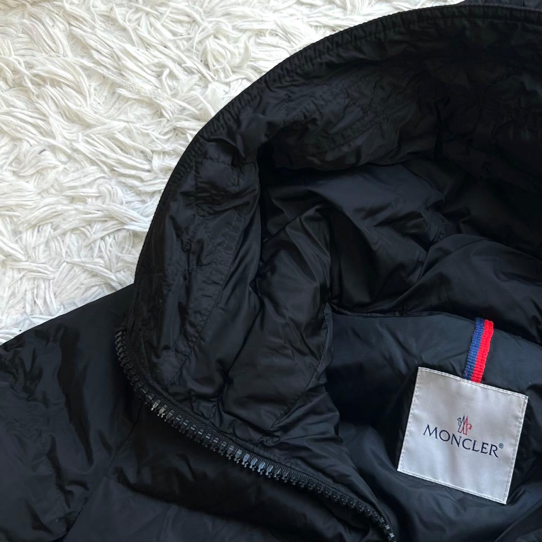 中古良品 モンクレール NESEA ネセア 1 QRコード鑑定済 ブラック 黒