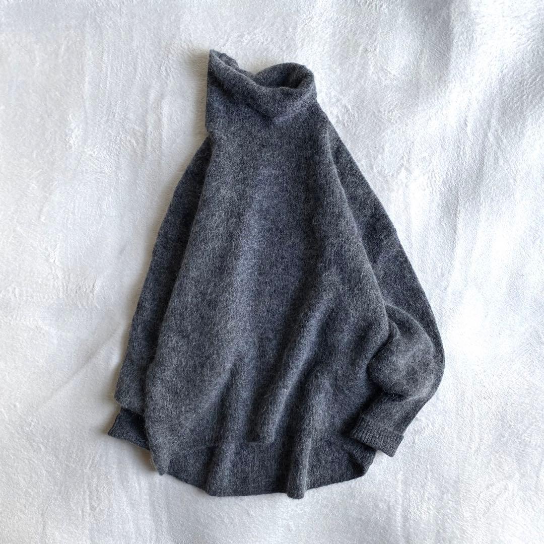 【ほぼ未使用✨】Deuxieme Classe ウールモヘヤシャギープルオーバー
