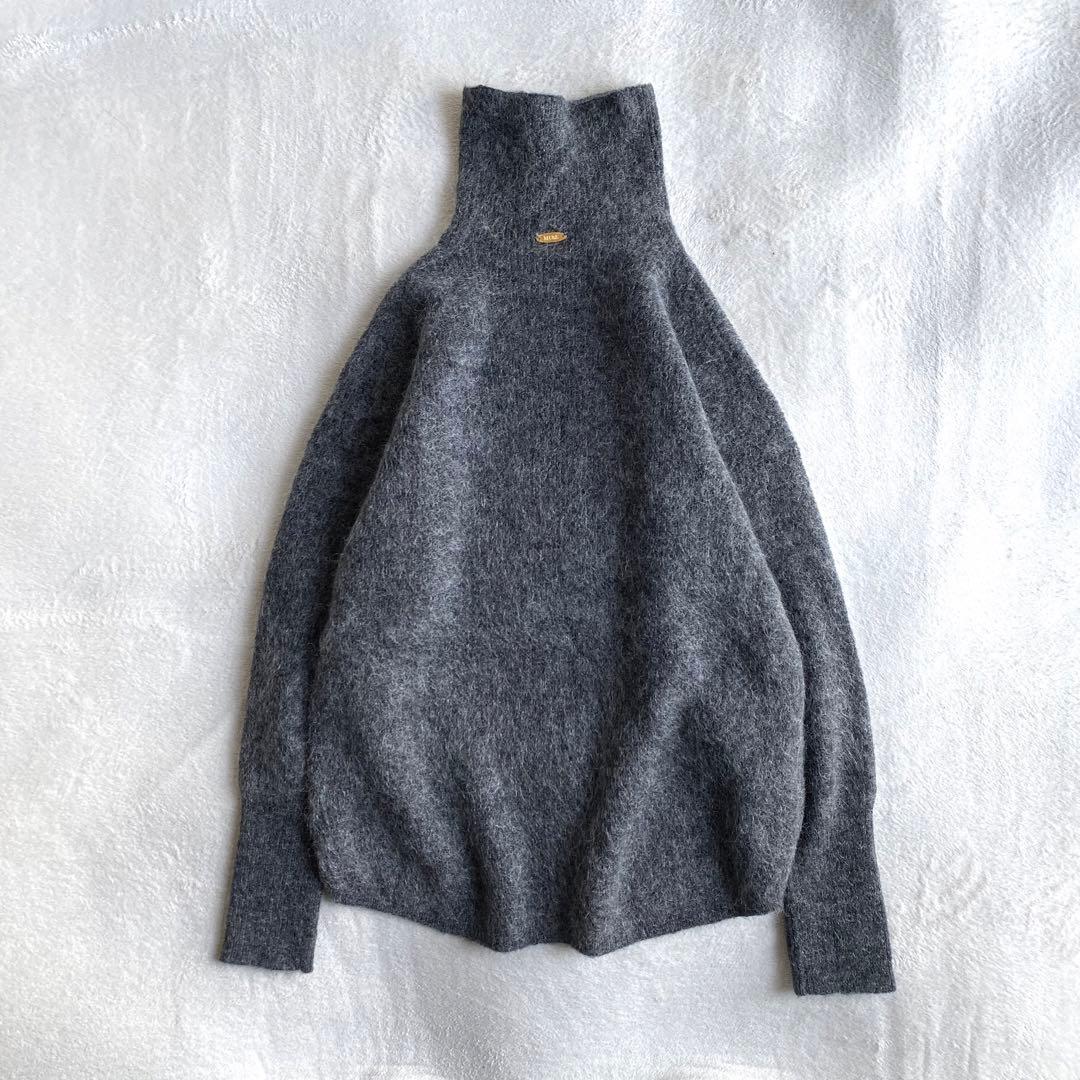 【ほぼ未使用✨】Deuxieme Classe ウールモヘヤシャギープルオーバー