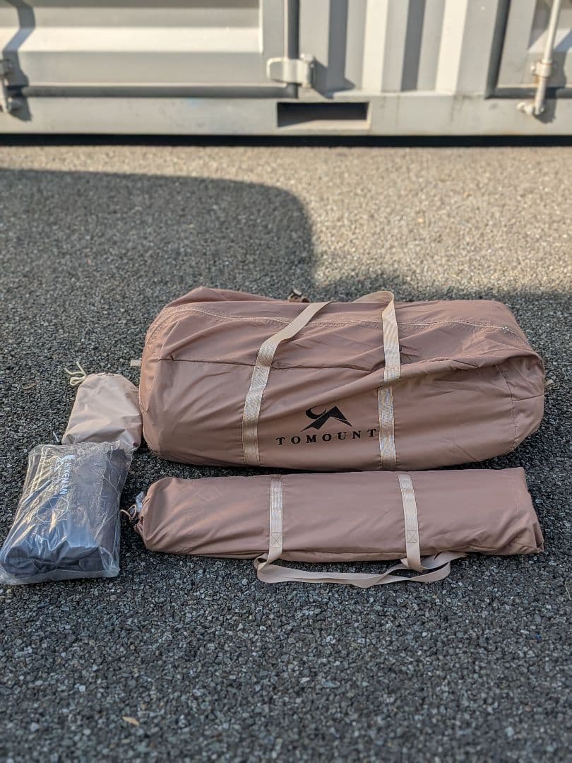 TOMOUNT TC ベルテント 8-10人用 グラウンドシート付