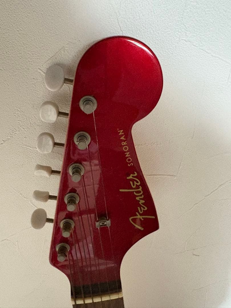 Fender アコースティックギター 赤