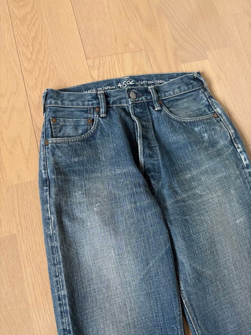 45R 再び6.5の空比古比女　デニムパンツ