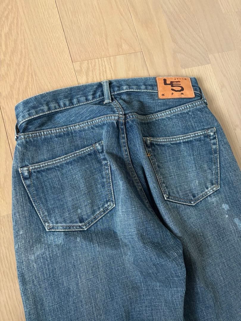45R 再び6.5の空比古比女　デニムパンツ