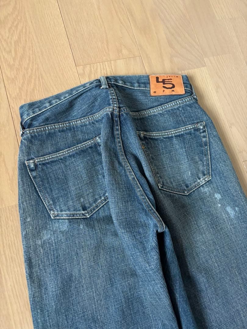 45R 再び6.5の空比古比女　デニムパンツ