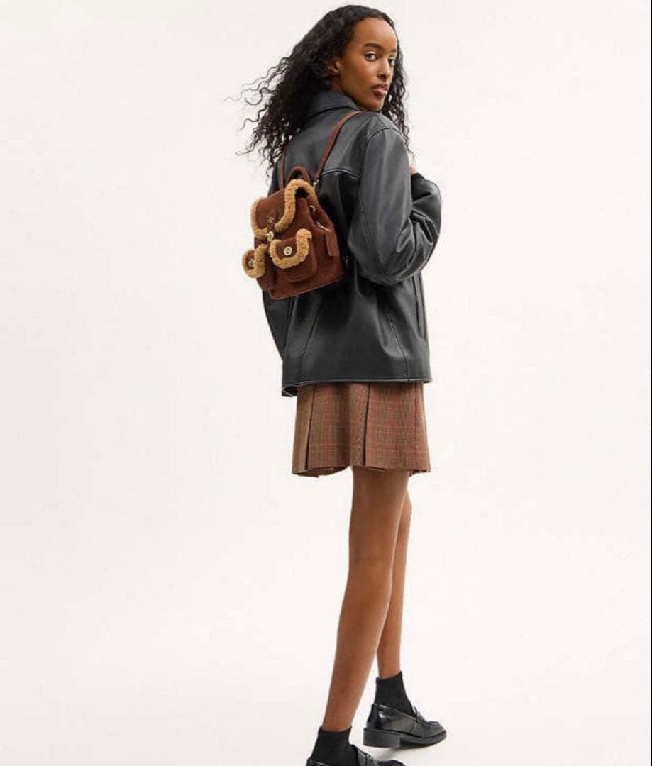 COACH ハドリー バックパック ヴィンテージ ブラウン マルチ