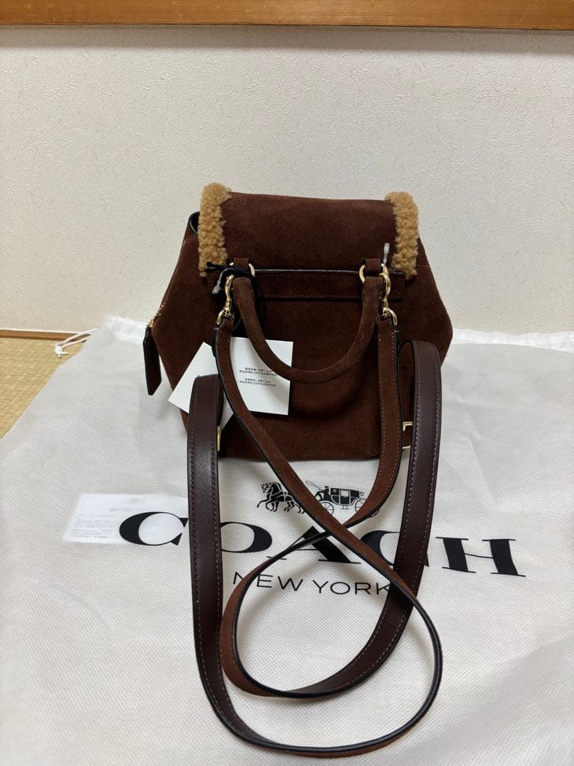 COACH ハドリー バックパック ヴィンテージ ブラウン マルチ