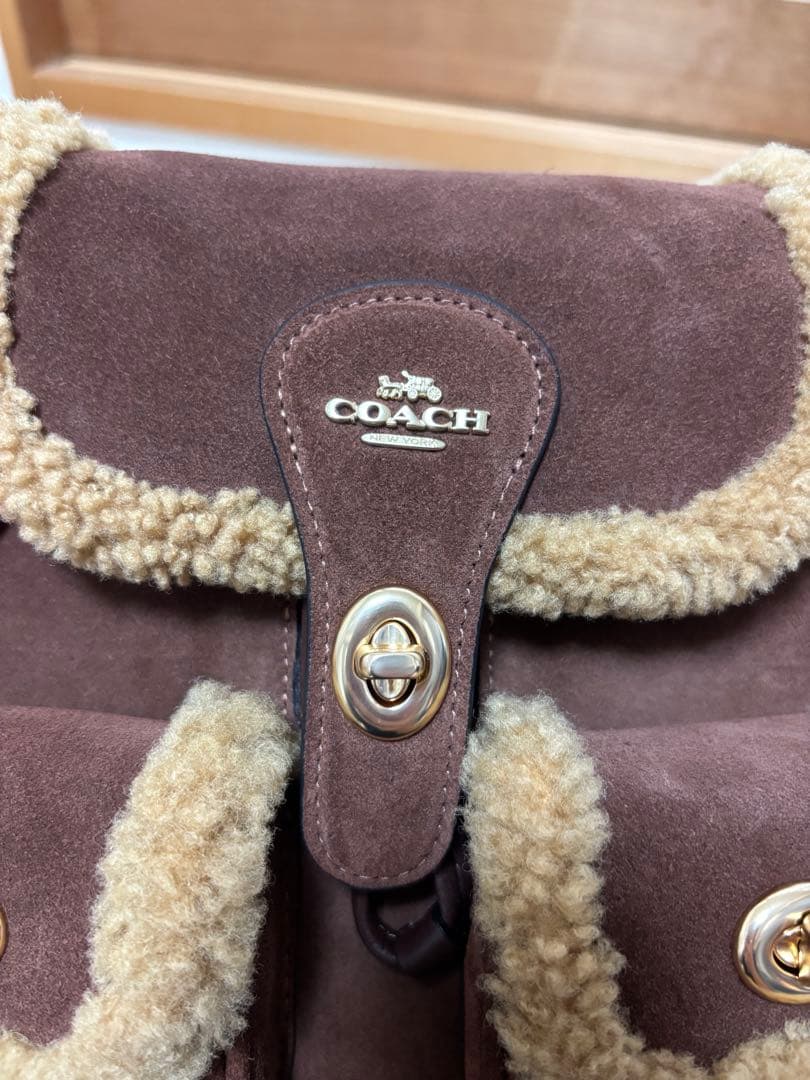 COACH ハドリー バックパック ヴィンテージ ブラウン マルチ